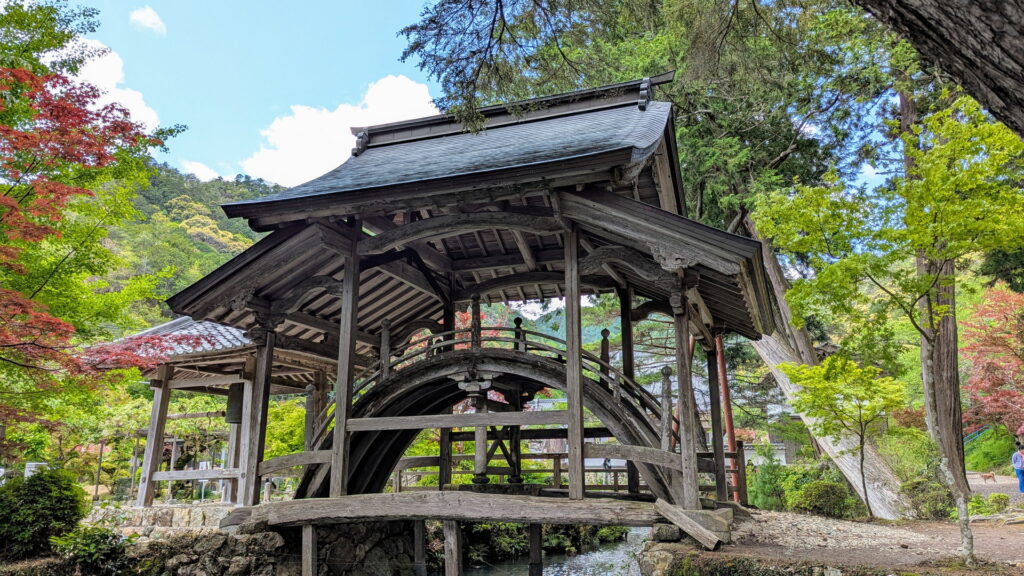 白毫寺 太鼓橋