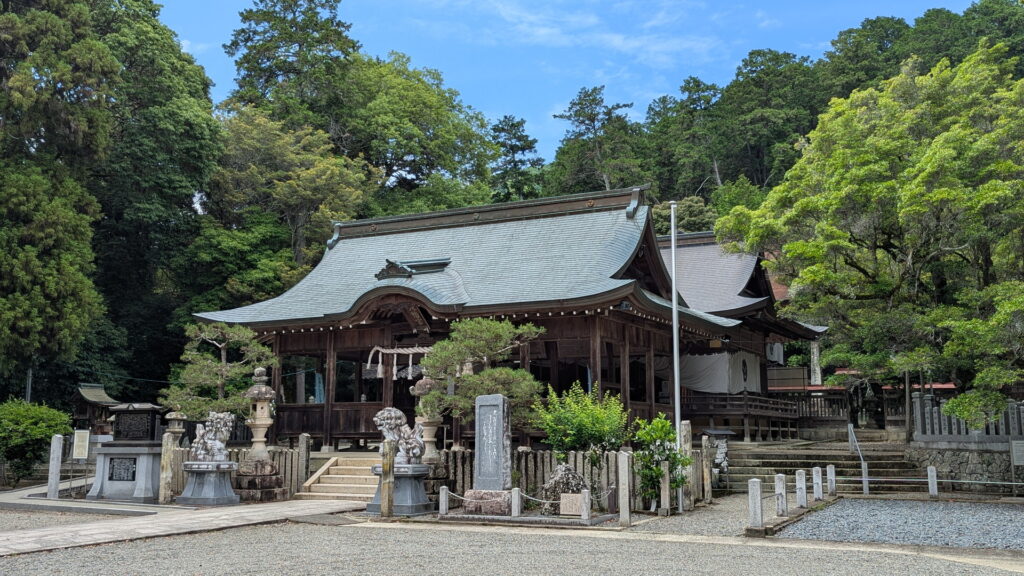 兵庫県41市町 カントリーサインの旅 宍粟市 山崎八幡神社