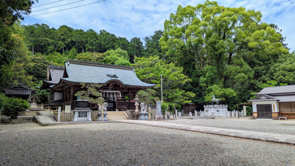 兵庫県41市町 カントリーサインの旅 宍粟市 山崎八幡神社