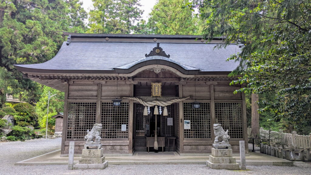兵庫県41市町 カントリーサインの旅 宍粟市 庭田神社