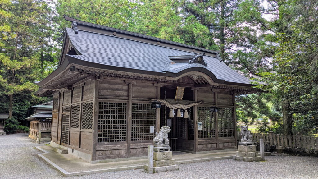 兵庫県41市町 カントリーサインの旅 宍粟市 庭田神社