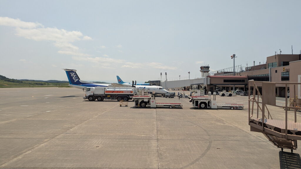 FDA834便 青森空港発神戸空港行き