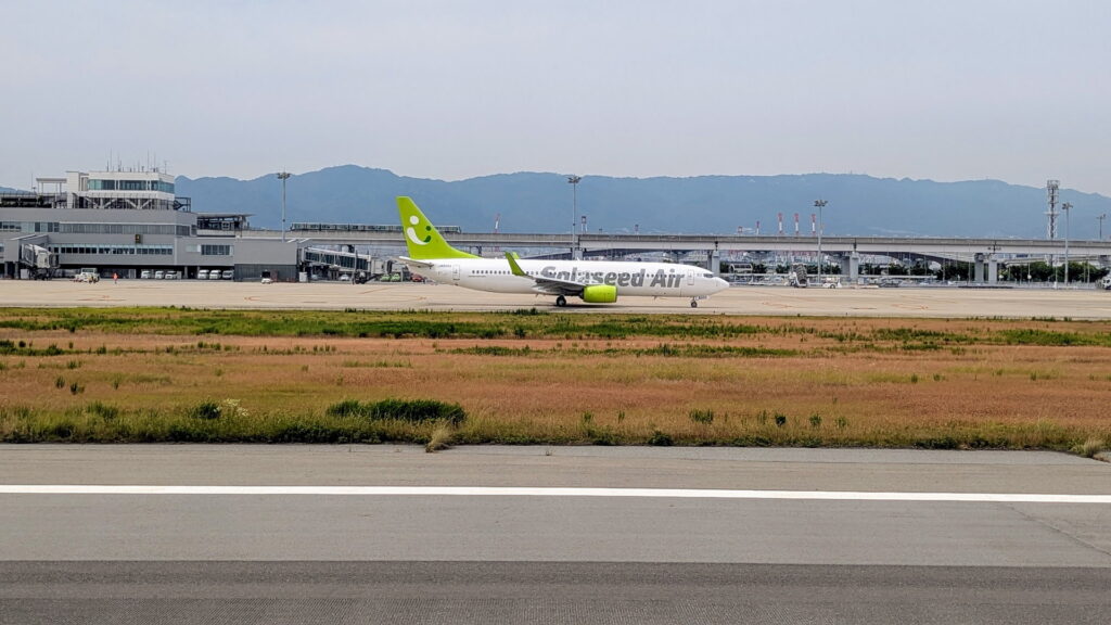 FDA834便 青森空港発神戸空港行き