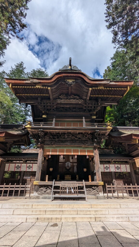 下社春宮 幣拝殿