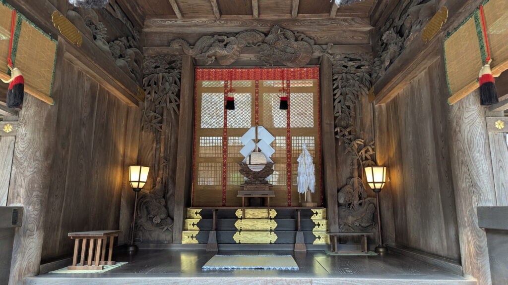 下社春宮 幣拝殿