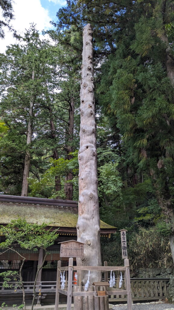 下社春宮 一之御柱