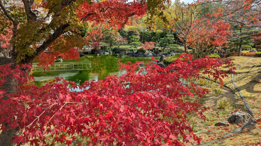 しあわせの村 日本庭園エリア