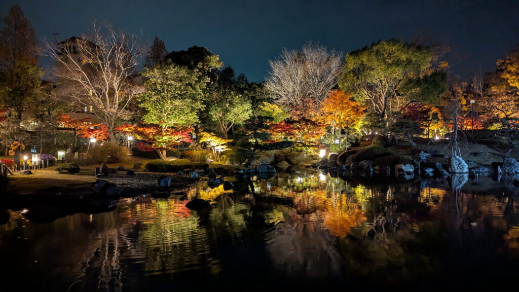 しあわせの村 日本庭園エリア