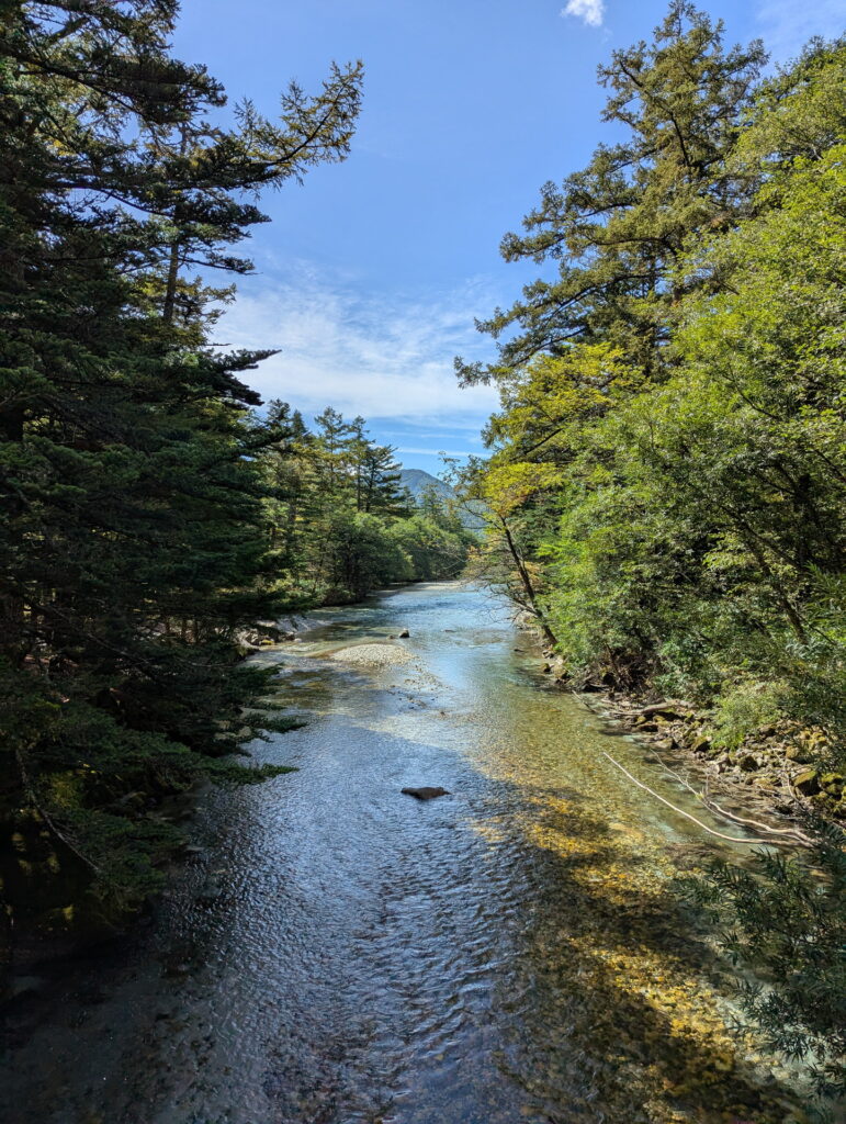 上高地・穂高橋