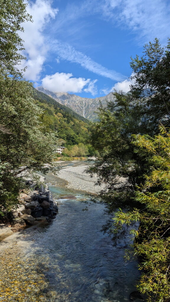 上高地・穂高橋
