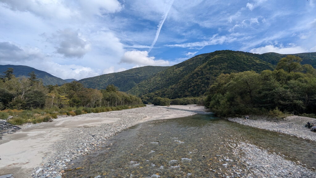 上高地・明神橋