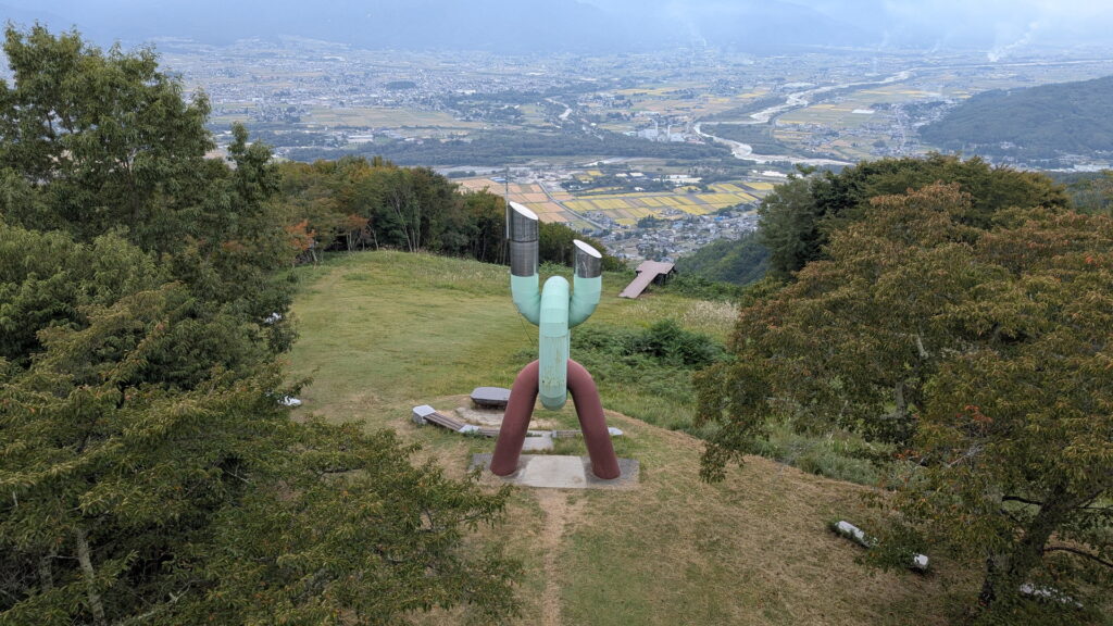 長峰山展望台からの眺め