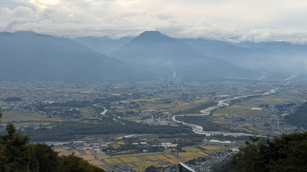 長峰山展望台からの眺め