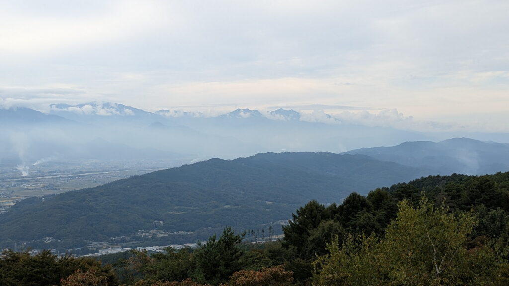 長峰山展望台からの眺め