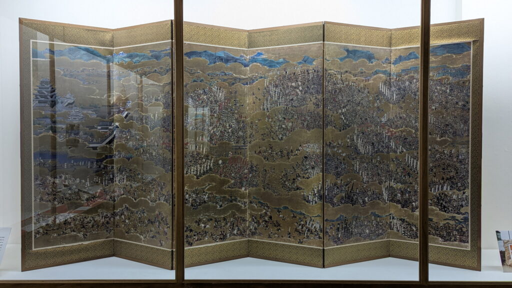 大坂夏の陣図の屏風絵