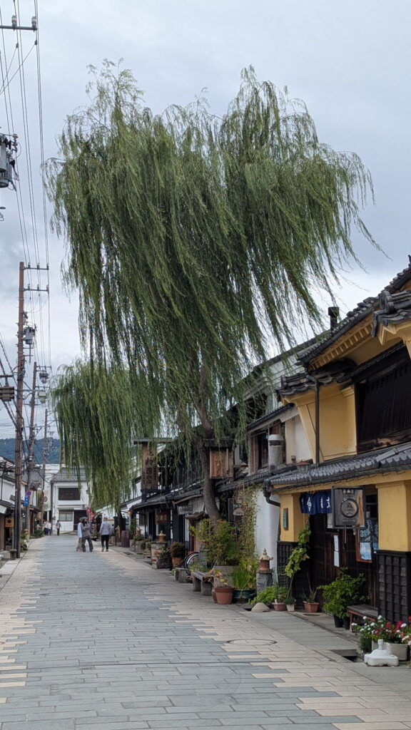 北国街道上田宿 柳町通り