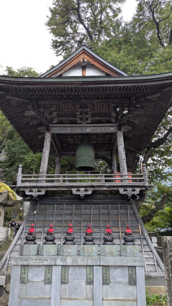 別所温泉 北向観音堂 鐘楼