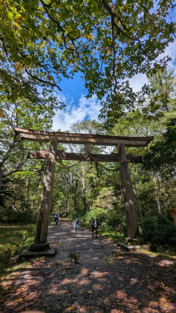 戸隠神社 大鳥居