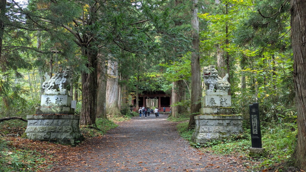 戸隠神社 参道