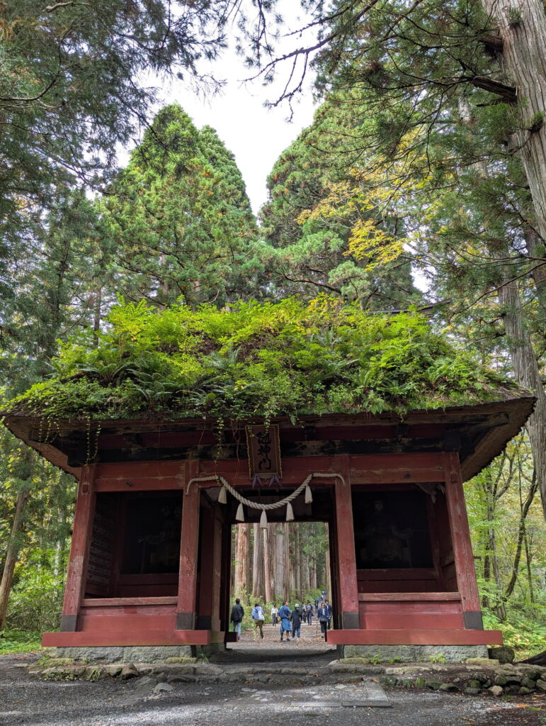 戸隠神社 随神門