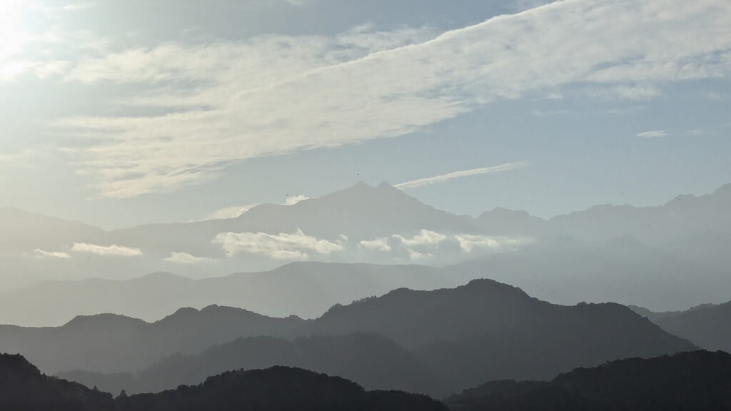 小川村アルプス展望広場