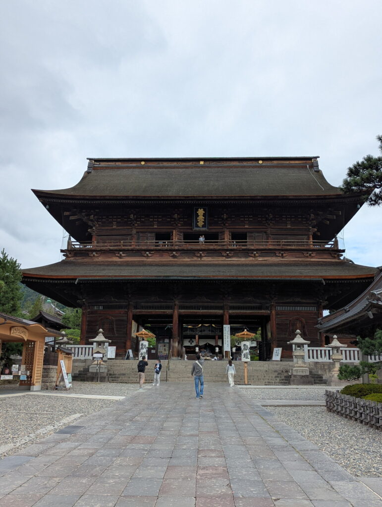 善光寺 山門