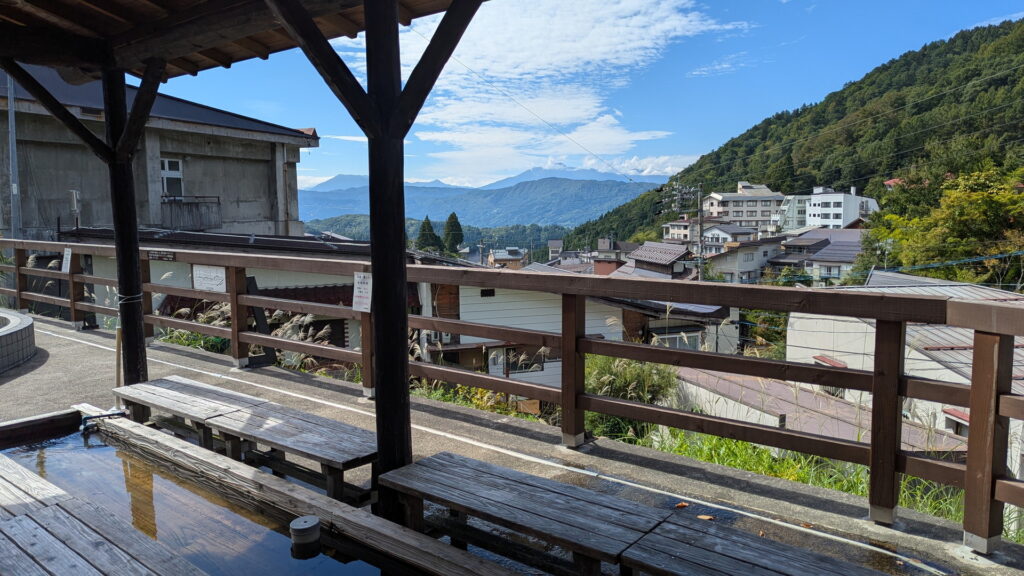 野沢温泉 ミニ温泉広場 湯らり