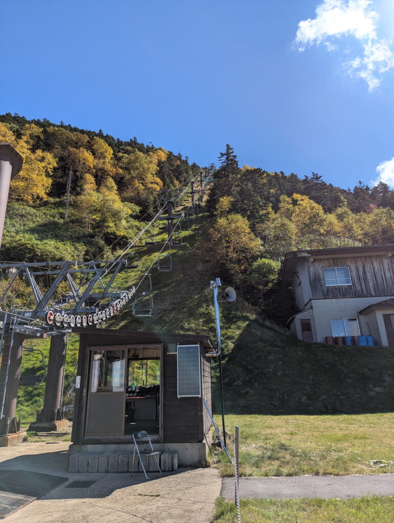 横手山2307満天ビューテラス スカイリフト