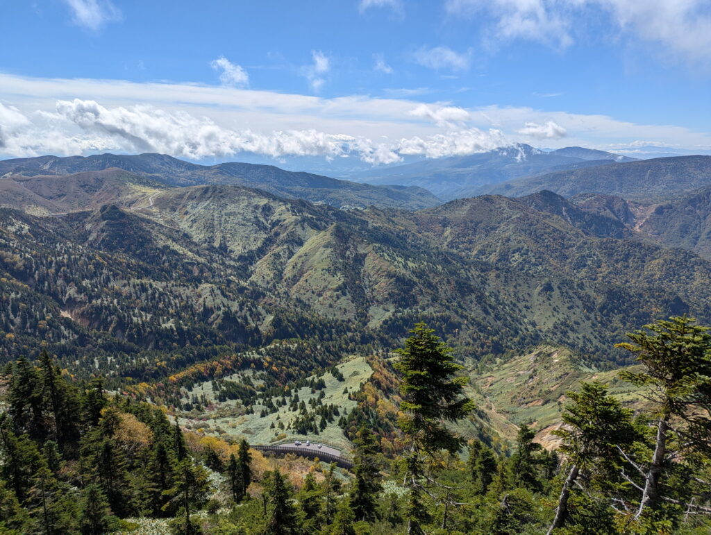 横手山2307満天ビューテラス 横手山山頂展望台
