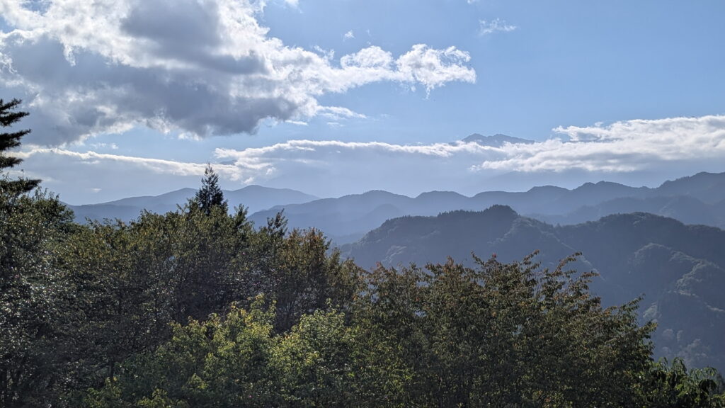 小川村アルプス展望広場