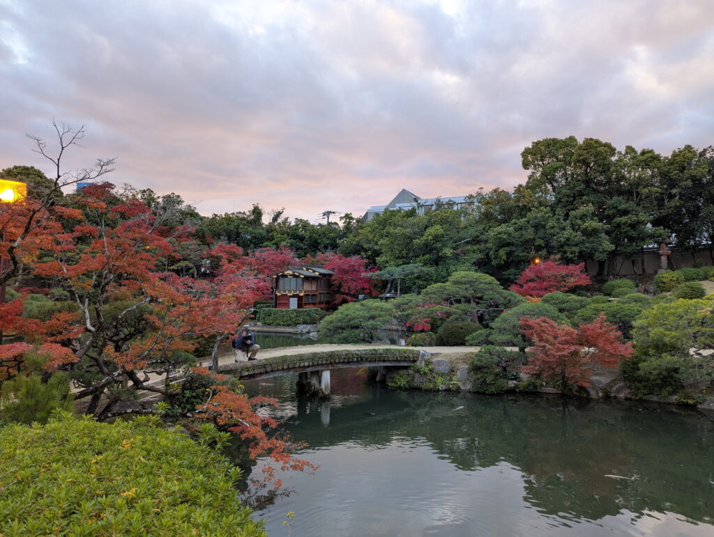 相楽園の紅葉