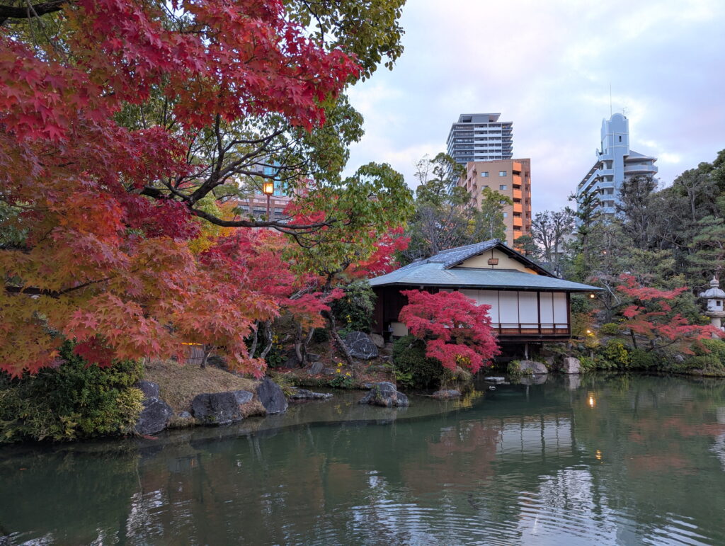 相楽園の紅葉