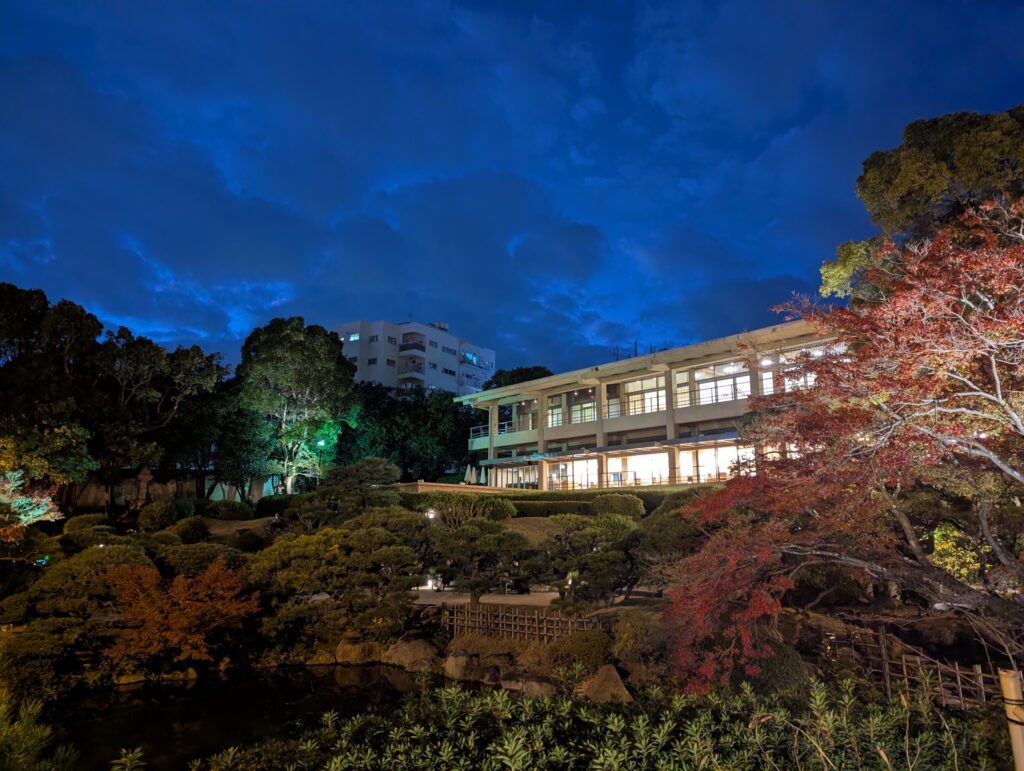 紅葉ライトアップ＠相楽園