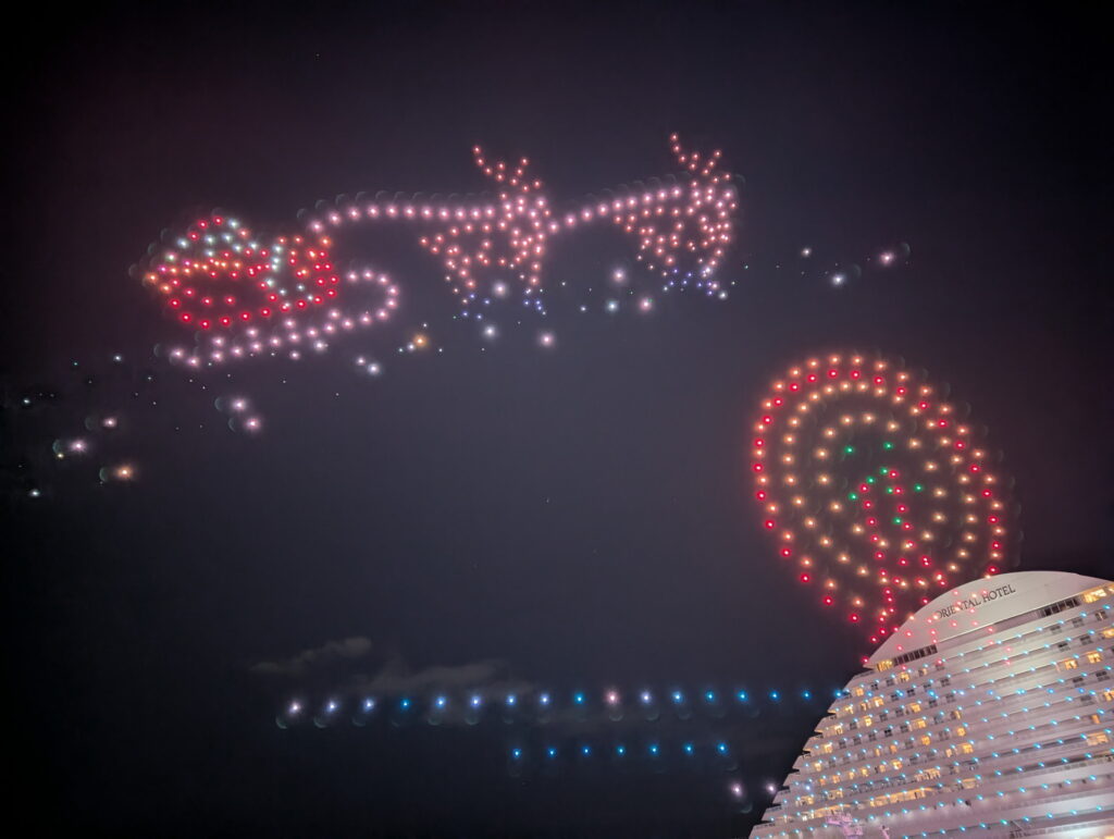 神戸メリケンクリスマス ドローンショー