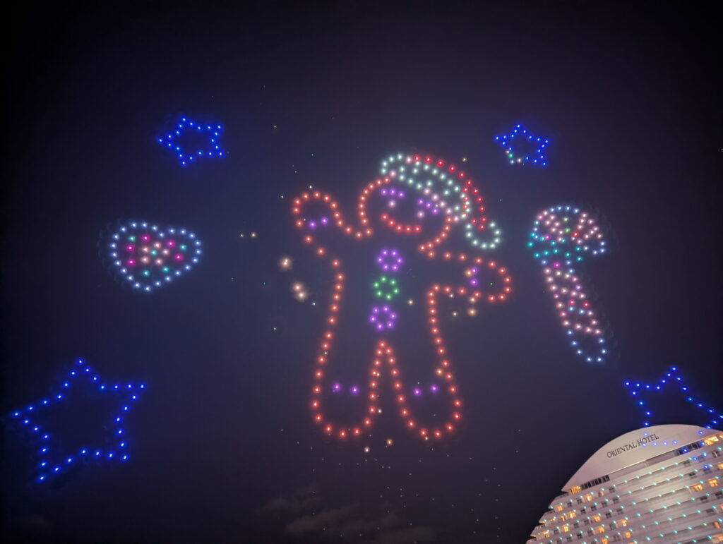 神戸メリケンクリスマス ドローンショー