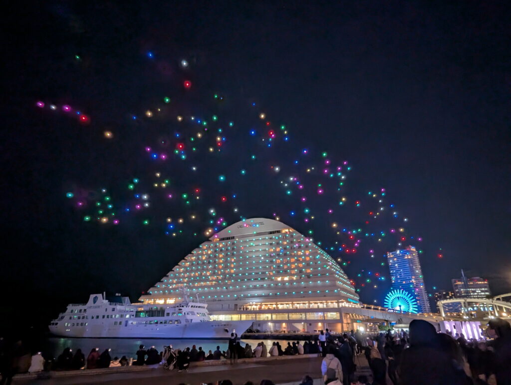 神戸メリケンクリスマス ドローンショー