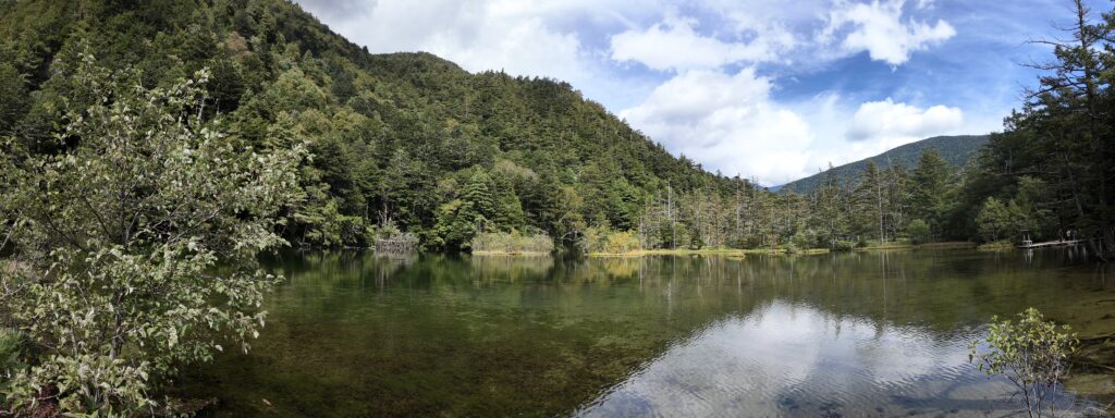 上高地・明神池