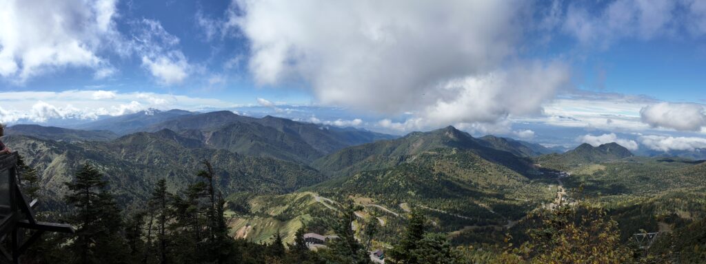 横手山2307満天ビューテラス 横手山山頂展望台