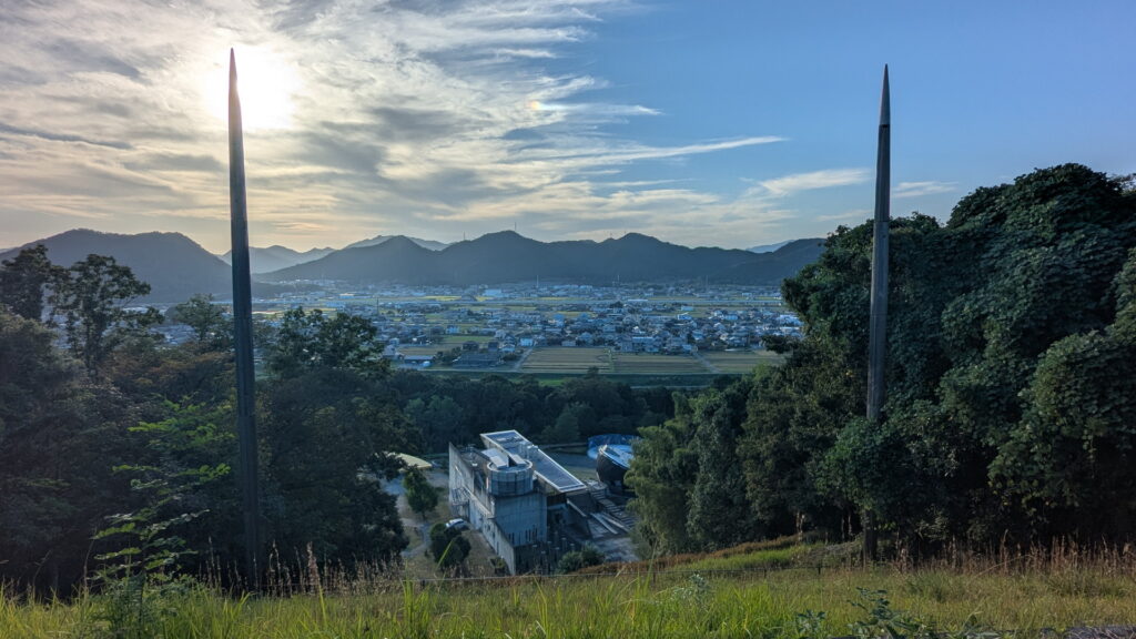 兵庫県41市町 カントリーサインの旅 西脇市 日本へそ公園