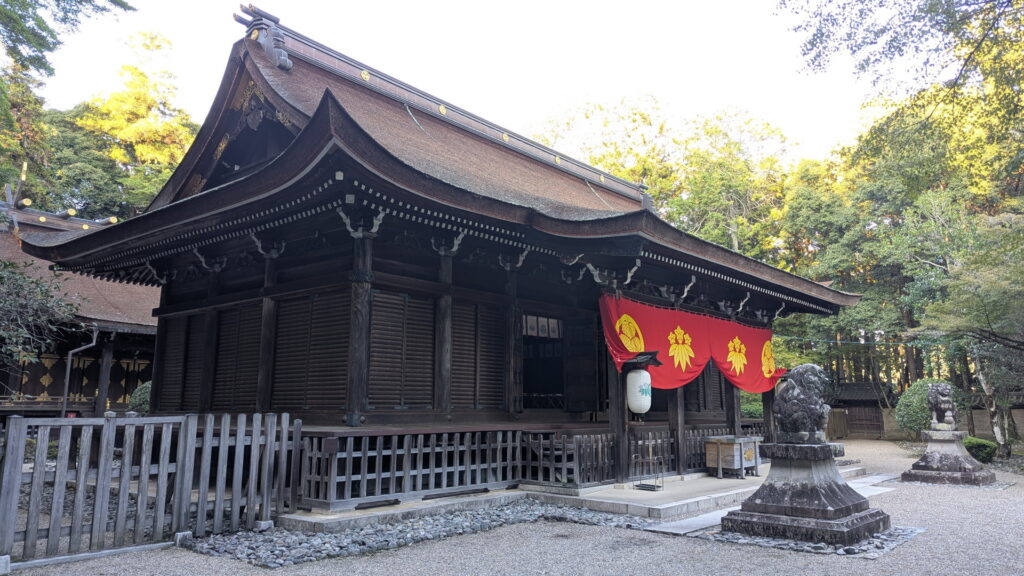 兵庫県41市町 カントリーサインの旅 川西市 多田神社 拝殿