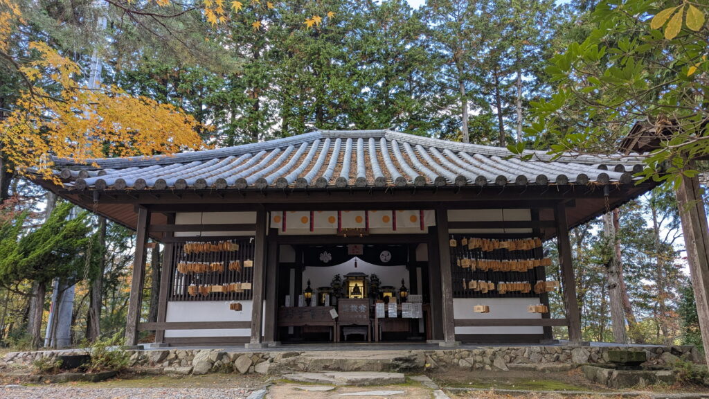 兵庫県41市町 カントリーサインの旅 豊岡市 温泉寺 奥の院