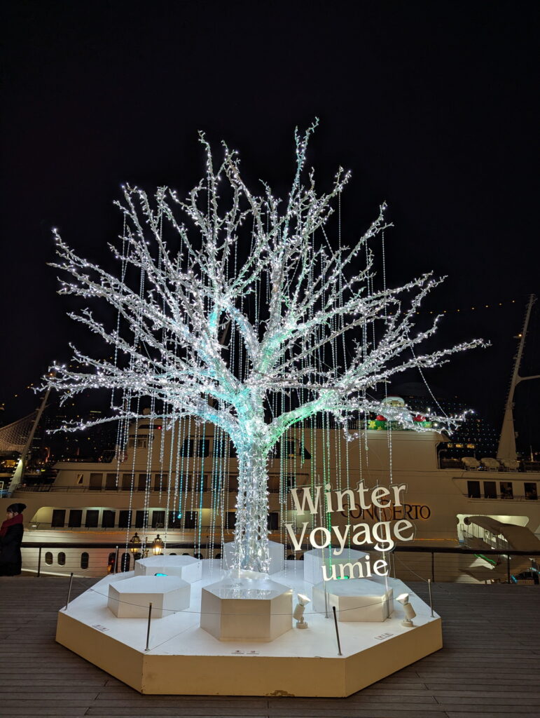 ハーバーランドの夜景