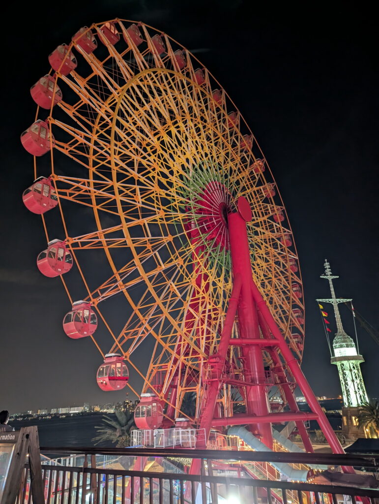 ハーバーランドの夜景