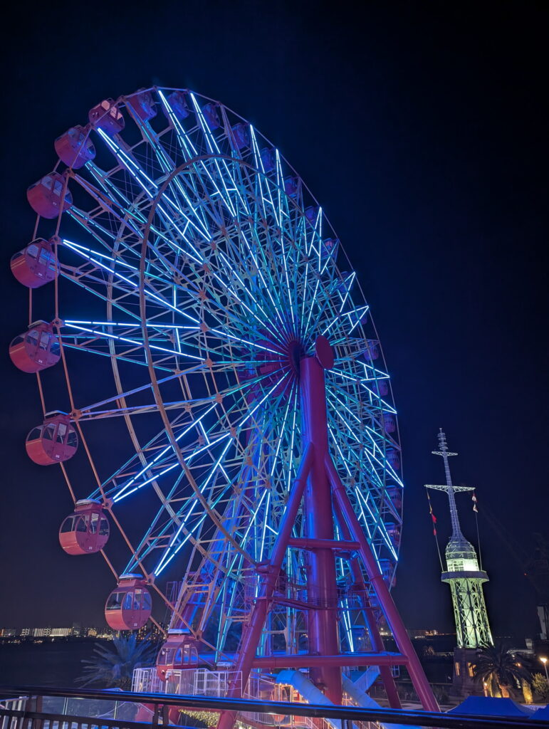 ハーバーランドの夜景
