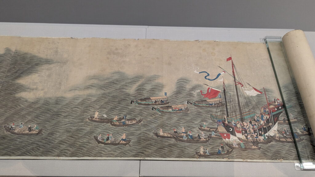 長崎唐館交易図巻