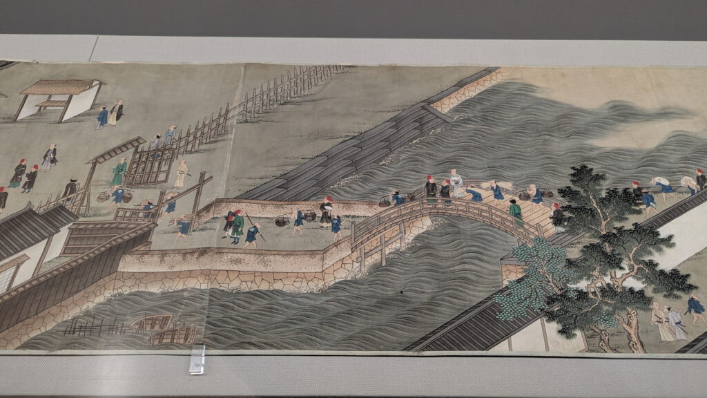 長崎唐館交易図巻