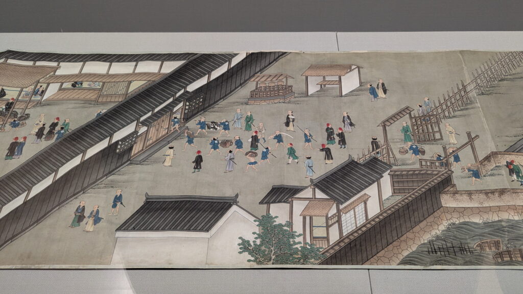 長崎唐館交易図巻