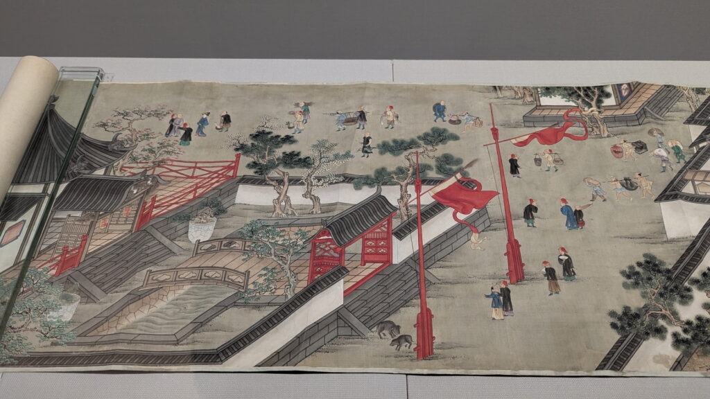 長崎唐館交易図巻