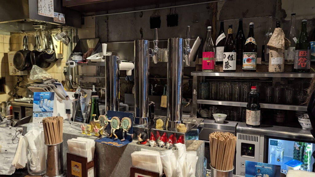 三宮でガッツリ立ち飲み 路地裏スタンド アベック