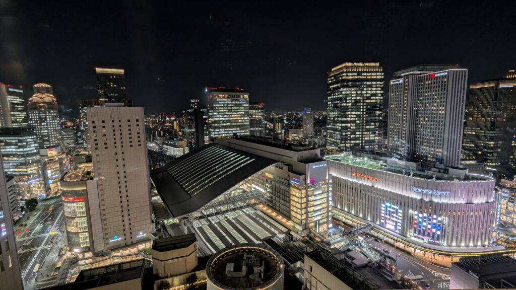 空庭Diningからの夜景